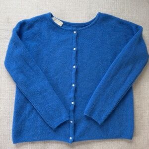 NWOT SEZANE GASPARD BLUE CARDIGAN